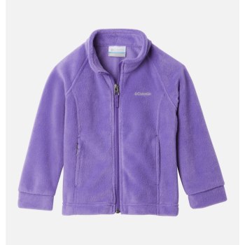 Columbia Benton Springs Fleece, Chamarras Morados Para Niña | 275190-HUT